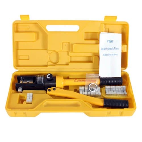 High Precision 16 TON Hydraulic Crimping Press Cable Wire Crimper Tool