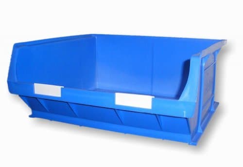 10 x Plastic Bins Like Linbins TC6 Blue by Barton