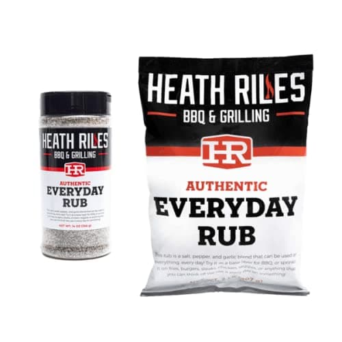Everyday Rub Combo with Refill Bag (1 Rub, 1 Refill Bag), Competition Winning Products from Pitmaster Heath Riles