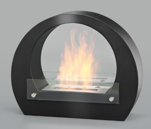 Bioethanol Gel Wall Fireplace Amsterdam Schwarz