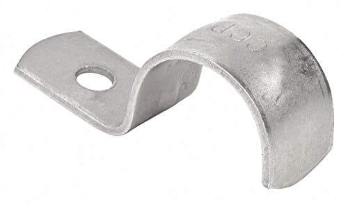 One Hole Conduit Strap, Stainless Steel
