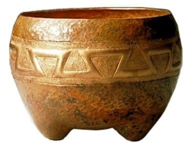 Ecobre Aztec Copper Bowl
