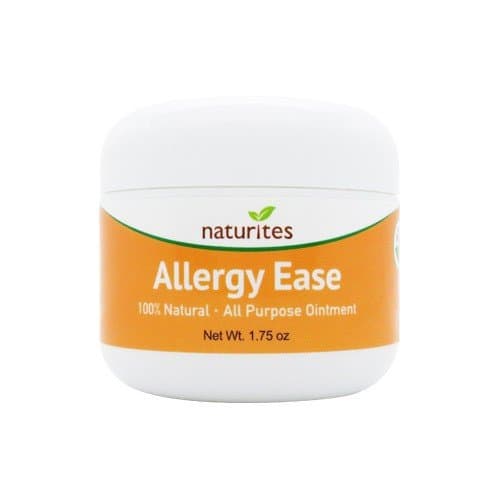 Allergy Ease Cream (Peppermint) 1.75 oz. All Purpose, 100% Natural, Handmade in USA. Doctor's Formula for Eczema, Psoriasis, Irritated, Itchy, Sensitive, Dry Skin on Face, Hands and Body.
