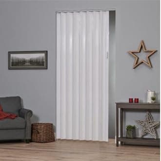 PVC Folding Door (Sliding Door) (Marble, W95CM x L200CM)