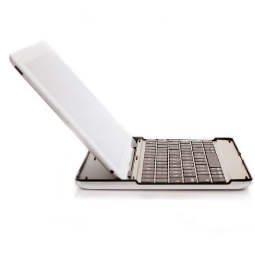 Rokit Boost Aluminum Bluetooth Keyboard for iPad 4, iPad 3 and iPad 2, 3 in 1 - iPad Wireless Keyboard, Cover and Stand