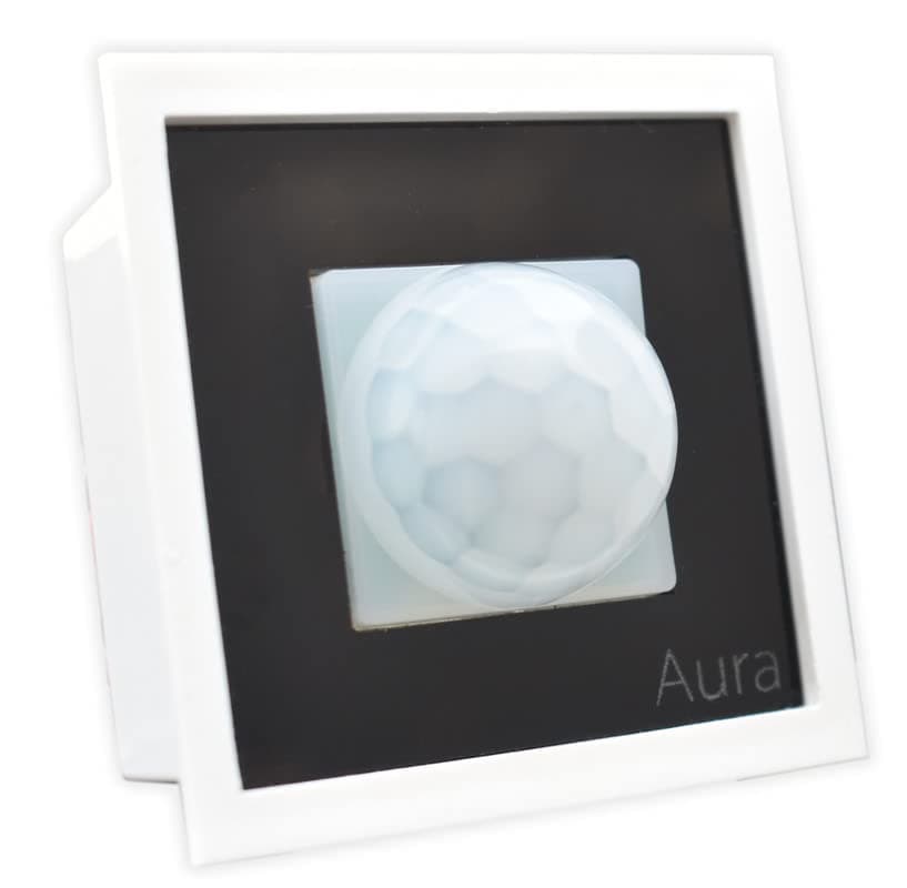 360 Degree PIR Motion Sensor,Energy Saving Motion Detector 1 Way Switch,Automatic Room Light Sensor Switch with Time Delay Adjustable Fits in Modular Fitting Roma, Veto, Rider (Pack of 1), White