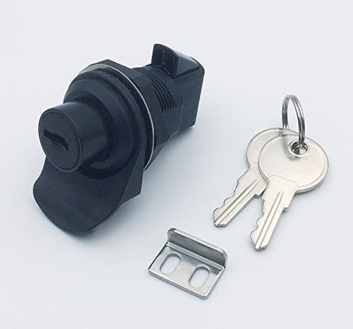 Push Button Latch with Locking for Marine Boat Tool Box, Glovebox, Radio Box, Electronic Box (with Locking, 1)