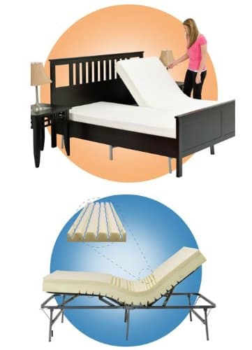 Pragma Bed frames Queen (Split) 6" Memory Foam Mattress by Pragma