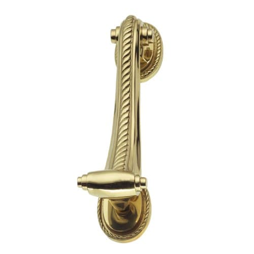 Solid Brass Georgian Scroll Door Knocker