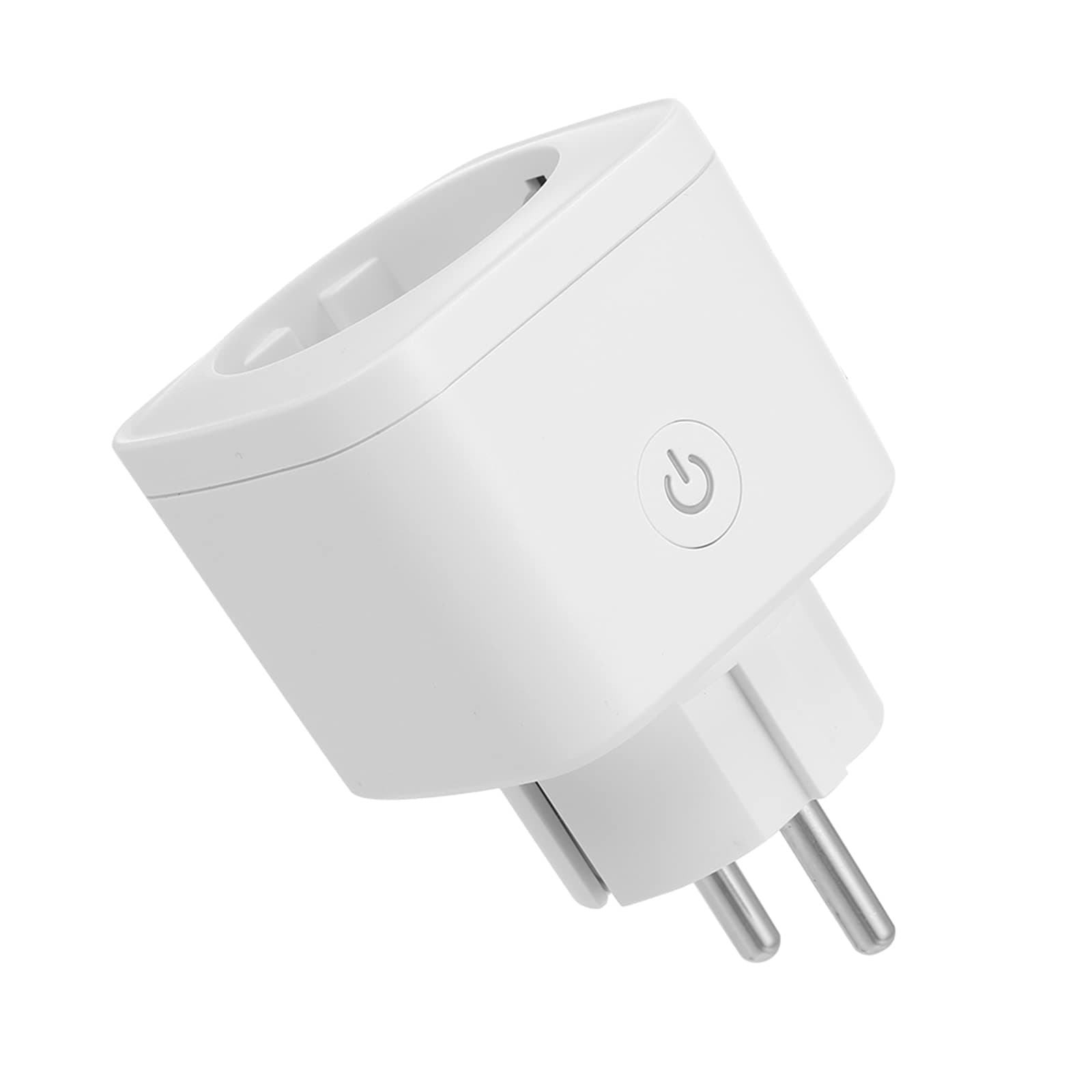 ANEY Smart WiFi Socket EU Type E Wireless Remote Control Socket Charging Adapter Smart Home Power Socket Via Phone App Smart Timer Compatible with Amazon Alexa & for Google Home IFTTT Home Plug