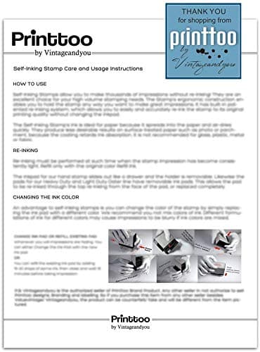 Self Inking COLOP R30 Round Custom Rubber Stamp with Date Personalized Office Stamper - Dater Stamp - Red Ink