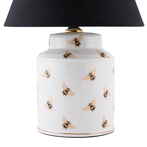 Bee Canister Lamp Base - Plain