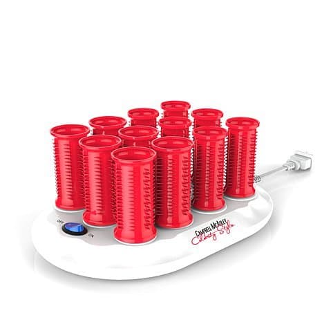 Set of 12 Short-Medium Heated Rollers