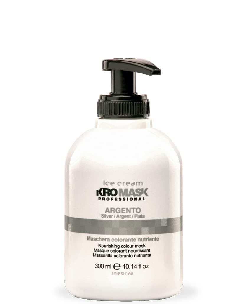 Inebrya ICE CREAM Kromask Argento - Silver 300 ml