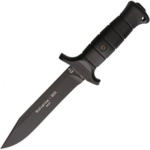 825239 Wolverine Fixed Blade Knife w/Black Handle + Sheath