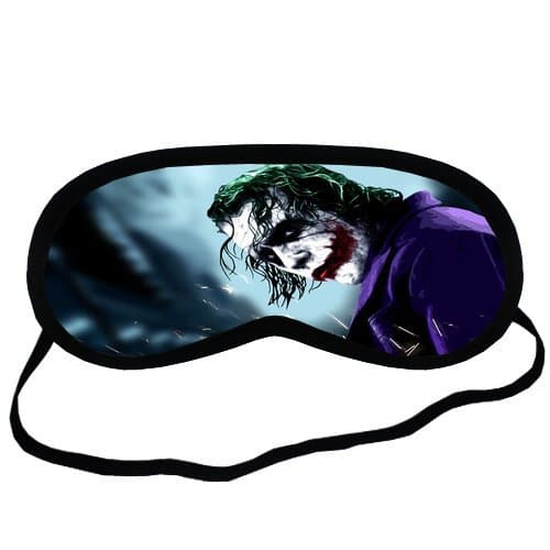 Custom Joker The Dark Knight Rises Sleeping Mask, Comfortable Soft Cotton Shading breathable Sleeping Aids Eye Mask Cover Travel & Work Rest