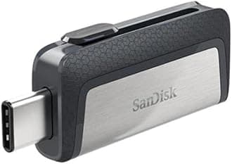 SanDisk SDDDC2-064G-G46 USB Memory, USB 3.1 Compatible, Type-C & Type-A Dual Connector, R: 150MB/s, Overseas Retail