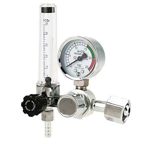 Argon Regulator, 0-25MPa G5/8-14 Argon Meter Pressure Regulator Gauge Pressure Regulator Gauge Argon Meter for Weld Mig Tig Welding