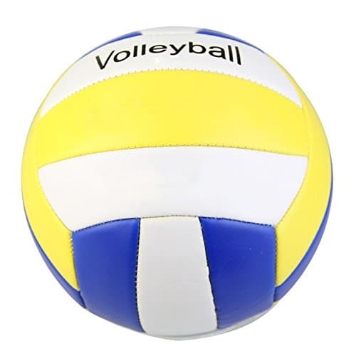 Ruimin Soft Touch Volleyball Game Ball Size 5 Thickened Soft PU Leather Volley Ball Match Training Volleyball for Beach, Indoor, Gym