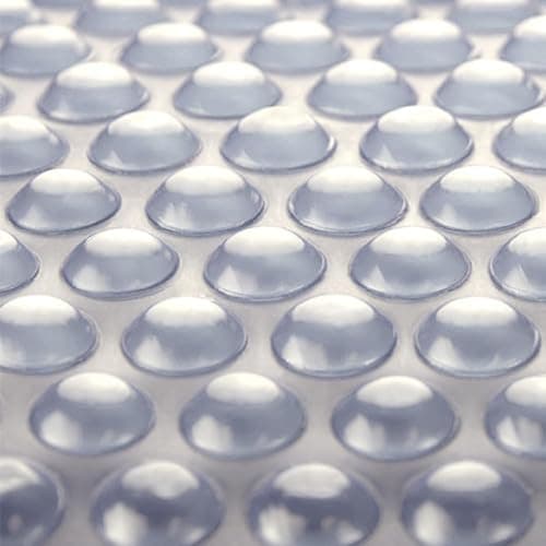 Sun2Solar Clear 18 ft x 40 ft Rectangle Pool Solar Cover | 1200 Series | Heat Retaining Solar Blanket | for Heating Rectangular Inground & Above Ground Swimming Pools | Includes 6 Heavy-Duty Grommets