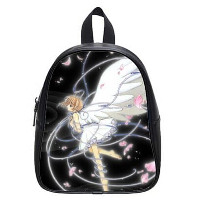 Large Size Cardcaptor Sakura Printing Backpack Custom High School Students Backpack for Travel or Party