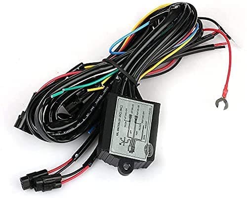 DRL Controller Daytime Car Running Light Controller LED 12V Dimmer Relay Control Switch Harness On/Off