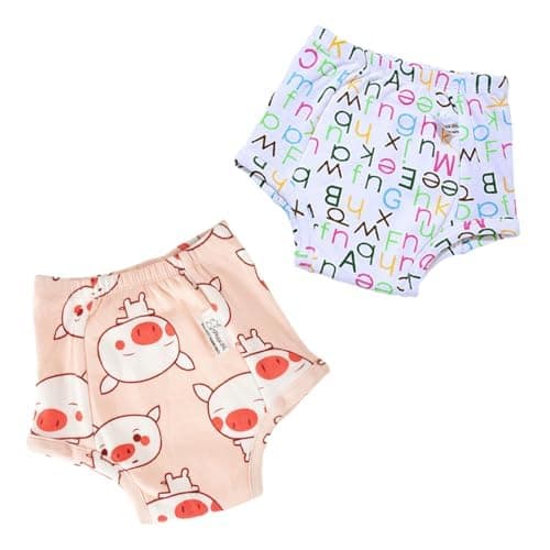 SNUGKINS Snug Potty Training Pull-up Pants for Babies/Toddlers/Kids | 100% Pure Cotton | Washable & Reusable | (Fits 9 Months to 6 Years) | Pack of 2, 3 & 4.