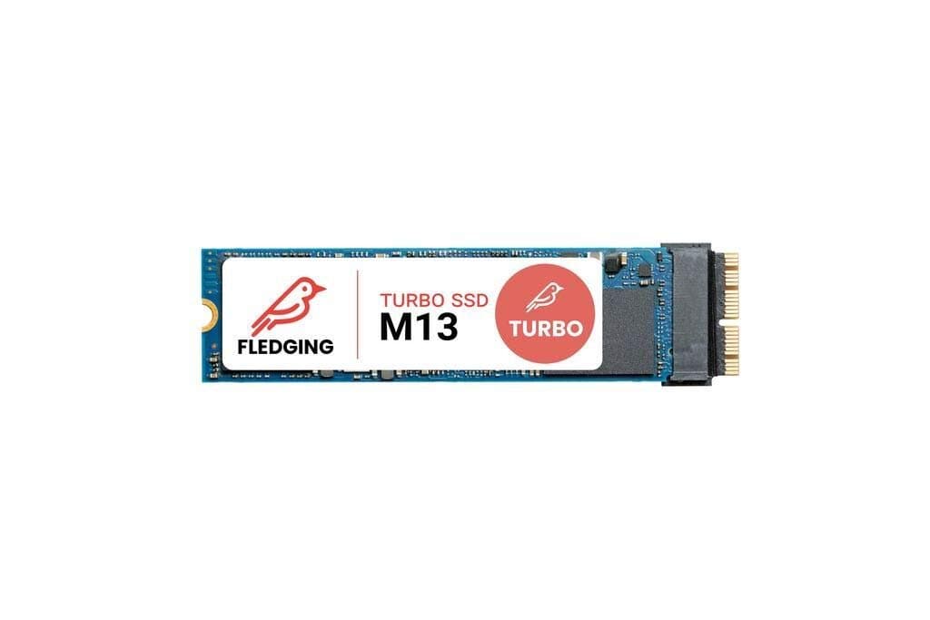 Feather M13 Turbo SSD (1TB) and Tools, macOS - m.2 NVMe PCIe Drive Upgrade for Apple MacBook Pro 2013-2015, MacBook Air 2013-2017, iMac 2013-2017