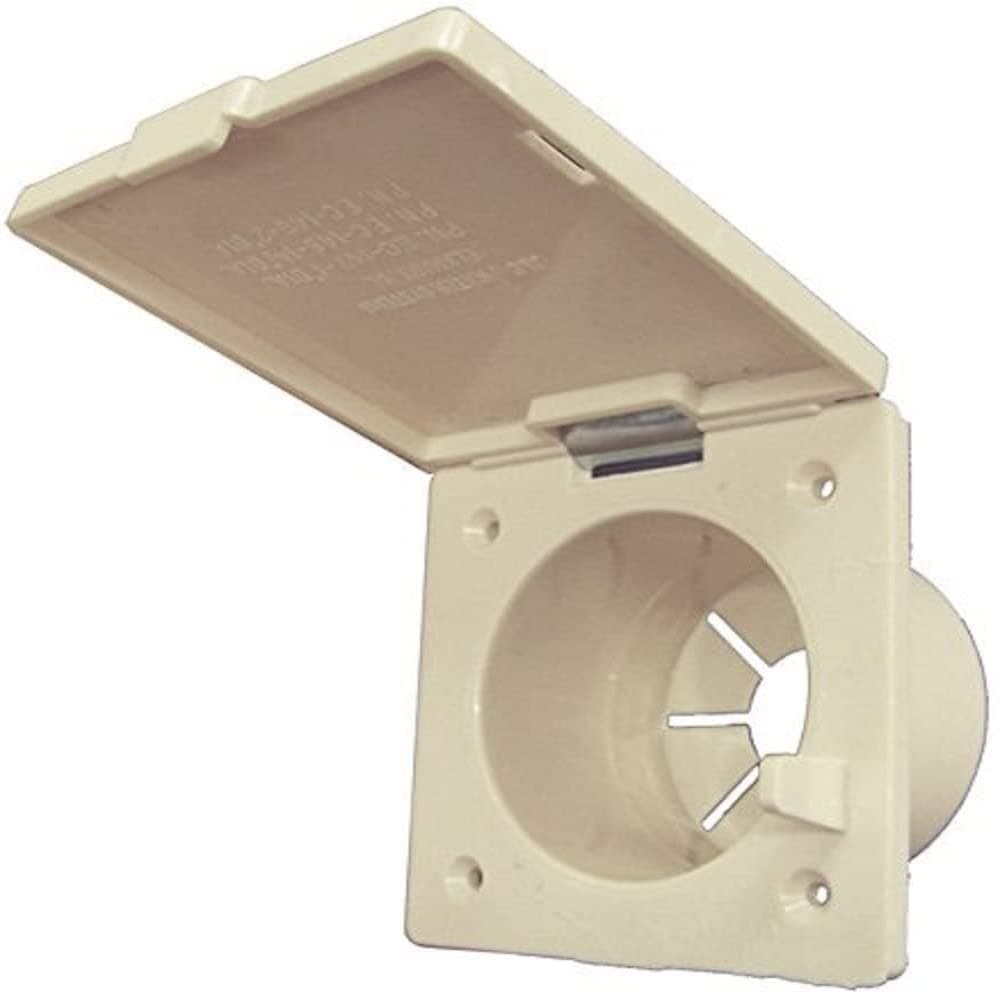 Zebra RV (RE147C Colonial White Cable Hatch by