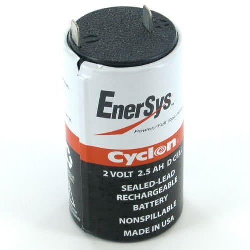 Hawker Cyclon 0810-0004 SINGLE CELL 2V-2.5AH D Cell Battery