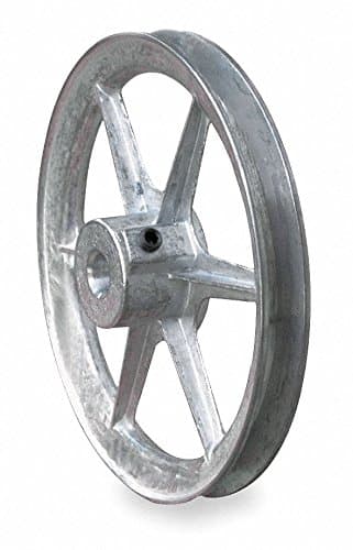 V-Belt Pulley, 7/8"Fixed, 14"Od, Zamak3