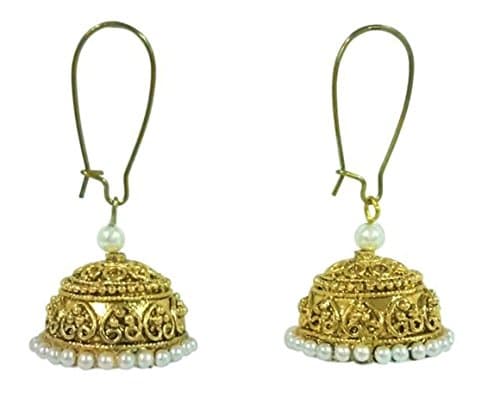 Beautiful Jhumki Golden Design