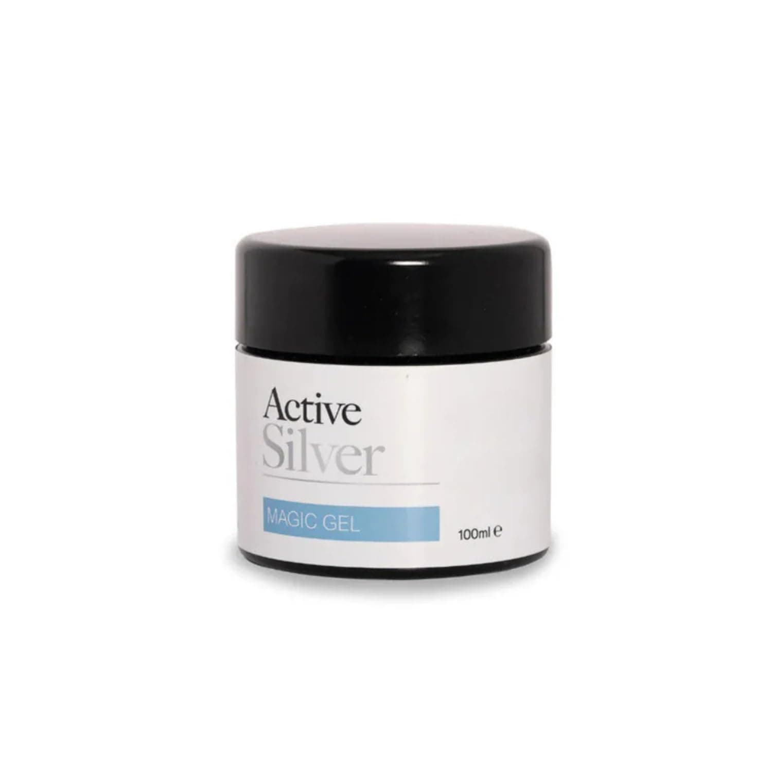 Active Silver Magic Gel (100ml), Colloidal Silver at 25ppm with Aloe Vera Gel, Quick and Effective Soothing, Cooling and moisturising for Skin