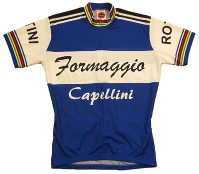 Formaggio Retro Blue Bicycle Jersey Xx-large