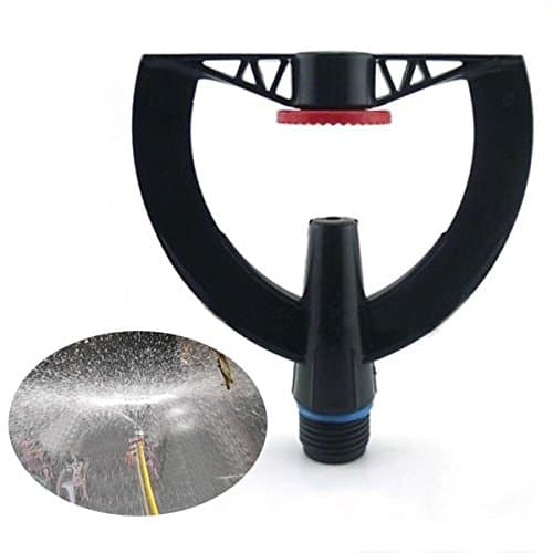 Plastic Refraction Shock Type Nozzle Lawn Watering Sprinkler.