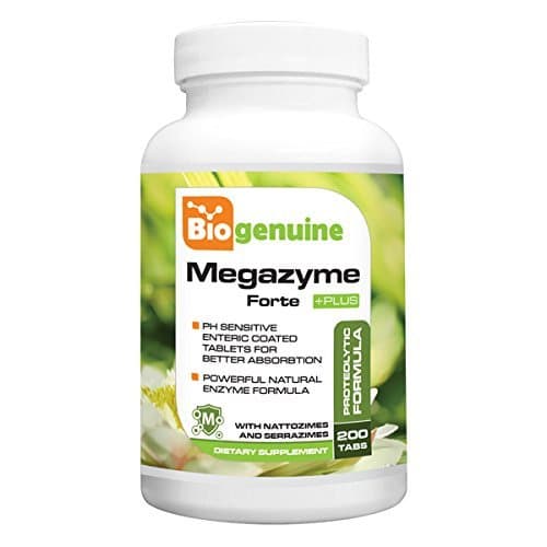 Biogenuine Megazyme Forte Plus 200 Tabs by Biogenuine