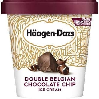 Haagen-Dazs, Destination Series Belgian Chocolate Ice Cream, Pint (8 Count)