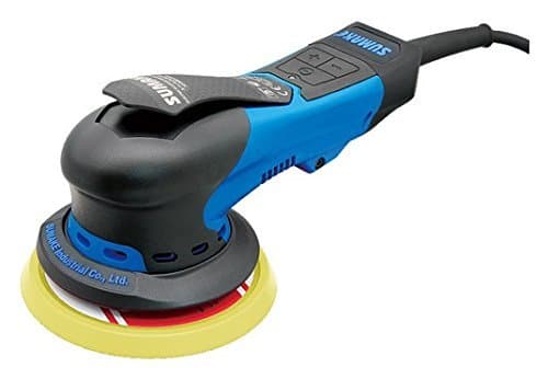 Palm-Style DA Random Orbital Electric Sander W/5" Multihole Hook Pad (Sumake ELSC-B50HM-2.5)