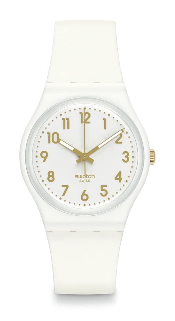 Gent BIOSOURCED White Bishop Quartz Watch