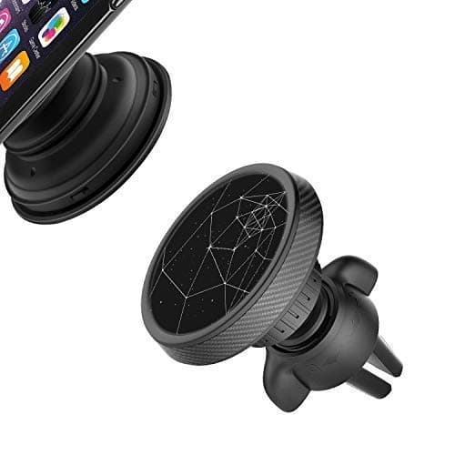 Car Phone Mount for Pop Clip Users [Sturdy Twist Lock], Magnetic Air Vent Pop Out Stand Car Holder for iPhone XS Max XR X 8 Plus 7 6S 6 5S SE, Samsung Galaxy S9 S8 S7 A9 A8 Note 9, Android Phone