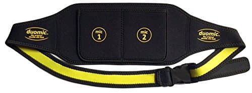 Double Wireless Microphone Belt Pack/Twin Pouch