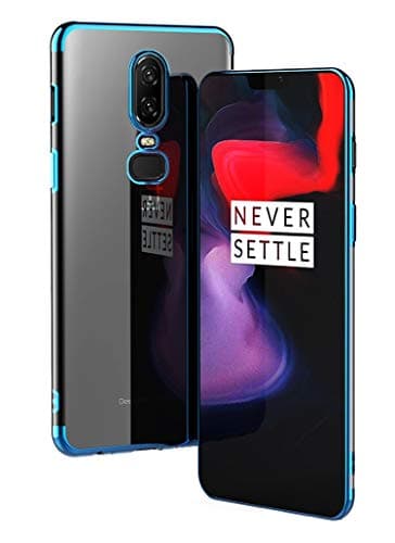 OnePlus 6 Case - Full Protection Soft Electroplated TPU Case for One Plus 6