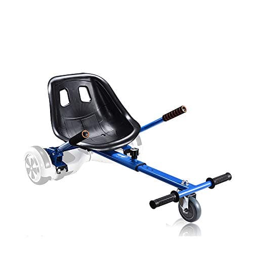 Hoverboard Go Kart Seat Attachment Hoverboard Accessories Conversion Kit, Adjustable Frame, Suitable For Kids Adults, Compatible With 6.5 8 10, Transforming Into Go-Kart, Blue