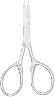 Motanar Beard Mustache Scissors Stainless Steel Mustache Trimming Shear Men Beard Scissors for Facial Body