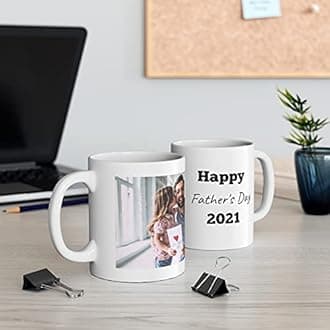 Personalized Photo Mug on 11 Oz Custom Mugs With Pictures Add Your Custom Picture and Text on Both Side of The Coffee Custom Mug