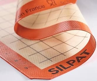 Silpat The Original Premium Non-Stick Silicone Baking Mat, Gridded Half Sheet Size, 11-5/8 x 16-1/2