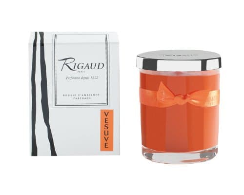 RigaudBPM287705 Candle Small Vesuve Orange