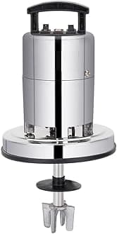 Stainless Steel Madhani Heavy Duty Peculate Butter Milk, Lassi, Cream, Curd Percolator Valona Machine Butter Maker Churn - Medium Size 5 to 7 Ltr (Valona Machine)