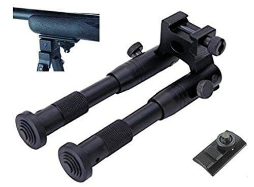 ADVANCED UNIVERSAL LOW PROFILE SHOOTERS TACTICAL BIPOD RUBBER FEET WITH MOUNT
