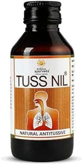 Tuss Nil Syrup 100 ml | Ayurvedic Cough Syrup| Quick & Lasting Relief | Made With Herbs